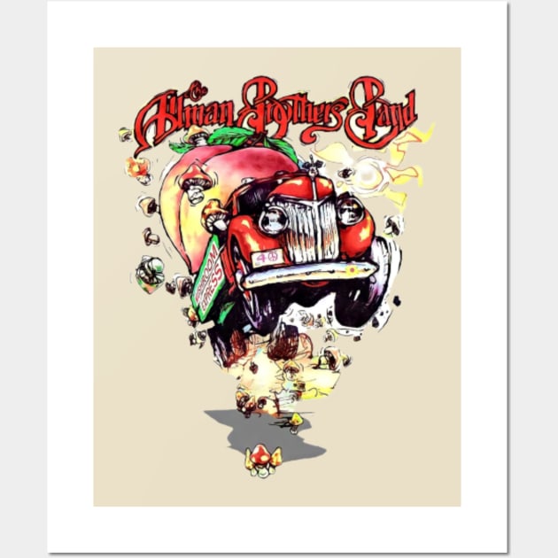 The allman brothers Wall Art by Collection.Tribe.store